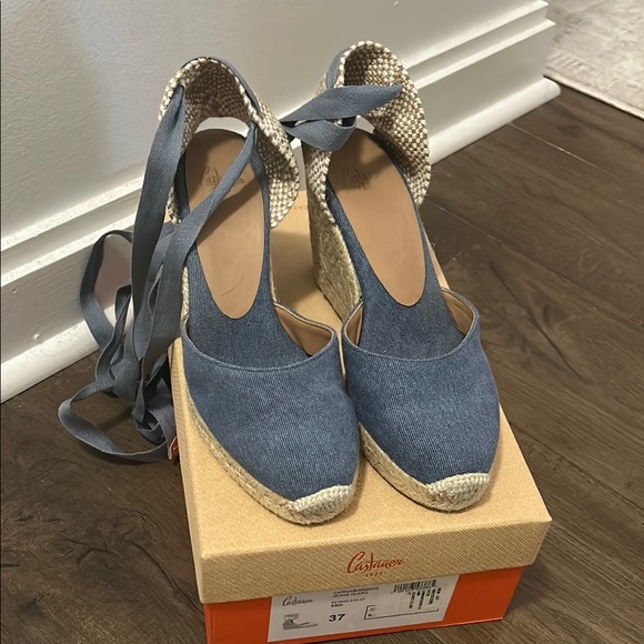 Castaner Carina Espadrille Wedges - Picture 1 of 5